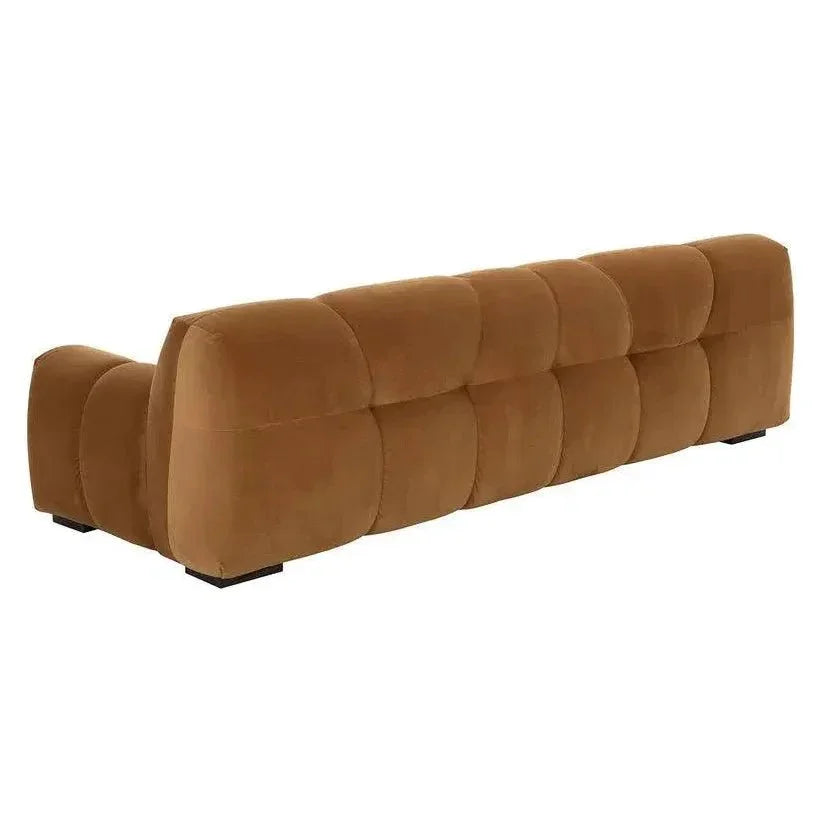 Romy Sofa Meg Gold - Plush Comfort With - LOOMLAN - SUNPAN - Sofas & Loveseats