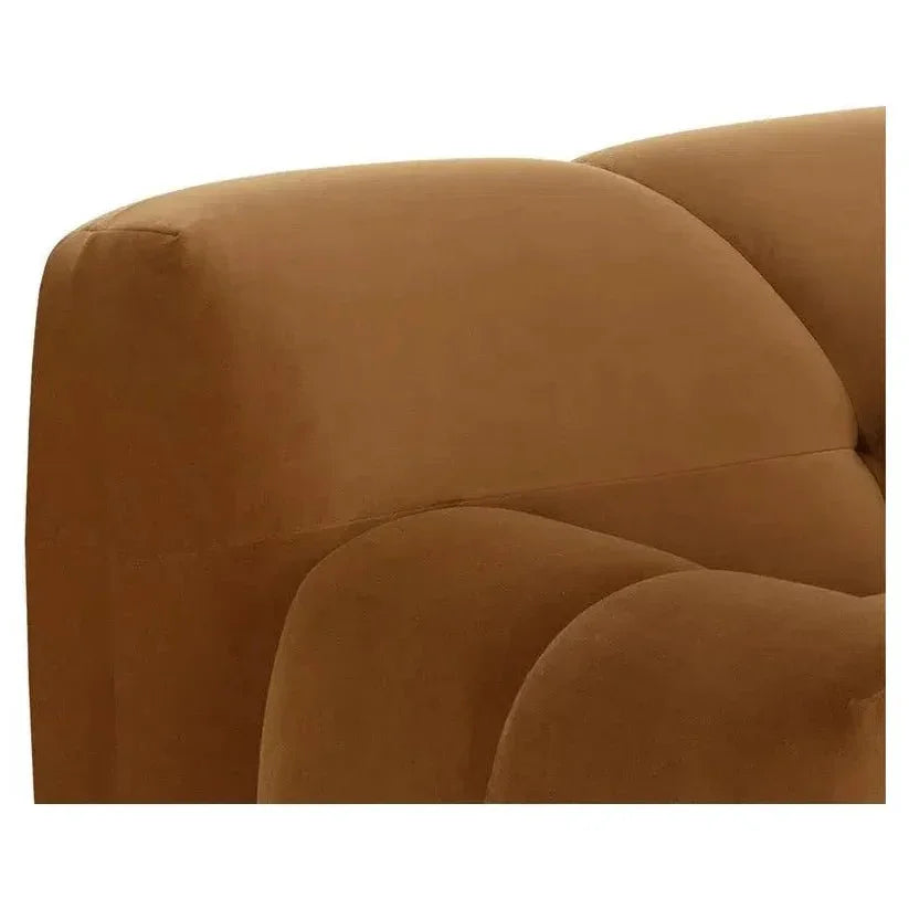 Romy Sofa Meg Gold - Plush Comfort With - LOOMLAN - SUNPAN - Sofas & Loveseats