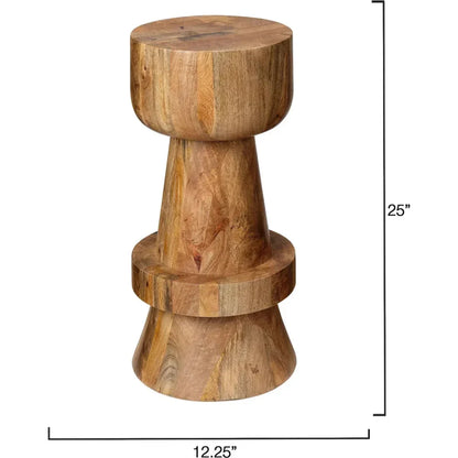 Rook Mango Wood Counter Stool By Jamie Young - LOOMLAN - Jamie Young - Counter Stools