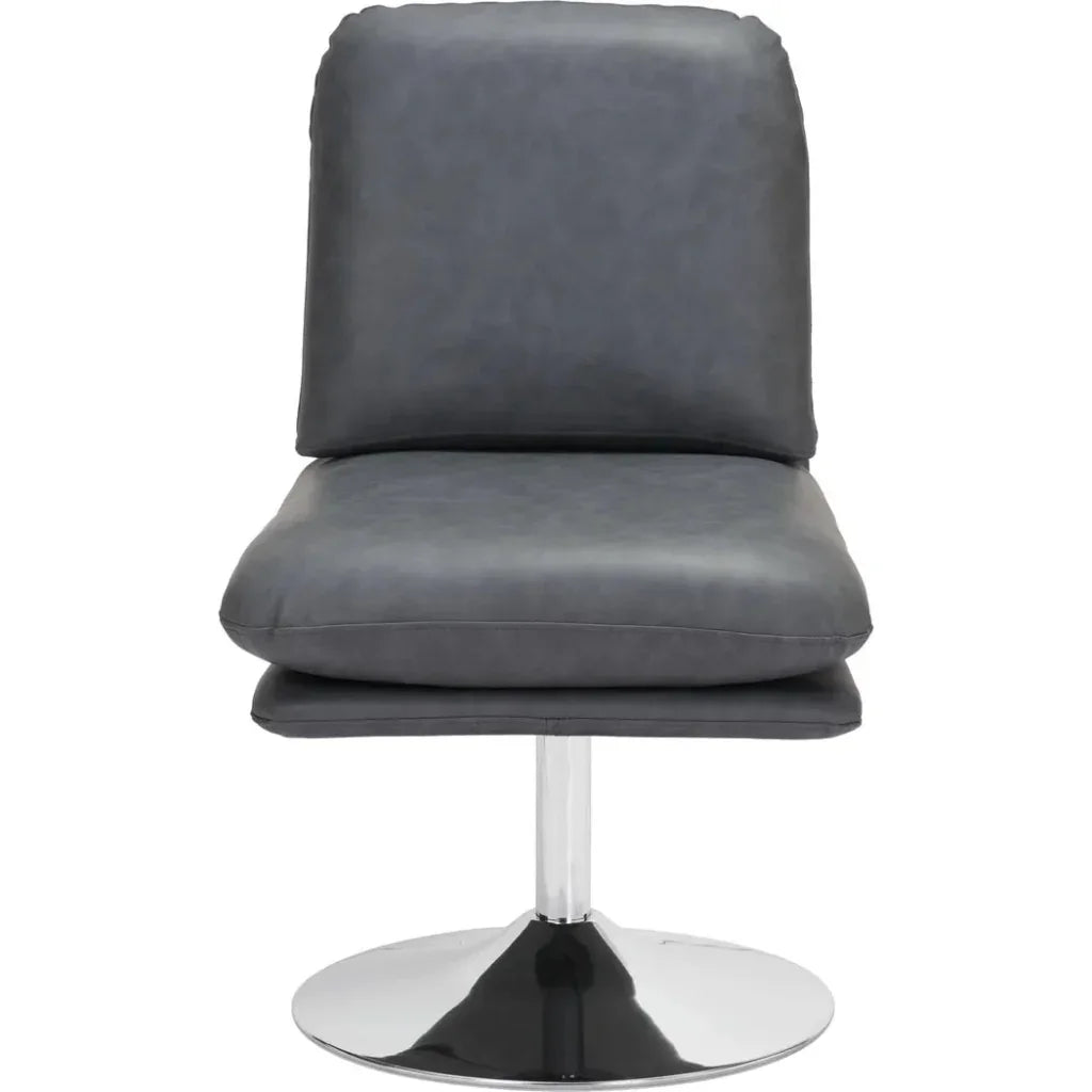 Rory Accent Chair Gray-Office Chairs-Zuo Modern-LOOMLAN