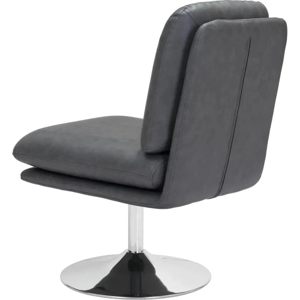 Rory Accent Chair Gray-Office Chairs-Zuo Modern-LOOMLAN