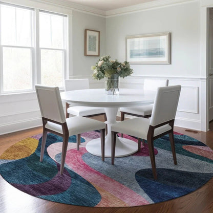 Rory Green Washable Indoor-Outdoor Rug-Outdoor Rugs-LOOMLAN Rugs-LOOMLAN