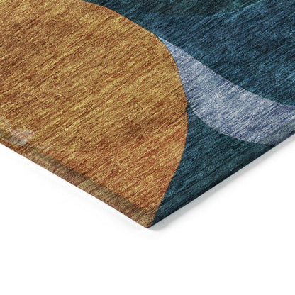 Rory Green Washable Indoor-Outdoor Rug-Outdoor Rugs-LOOMLAN Rugs-LOOMLAN