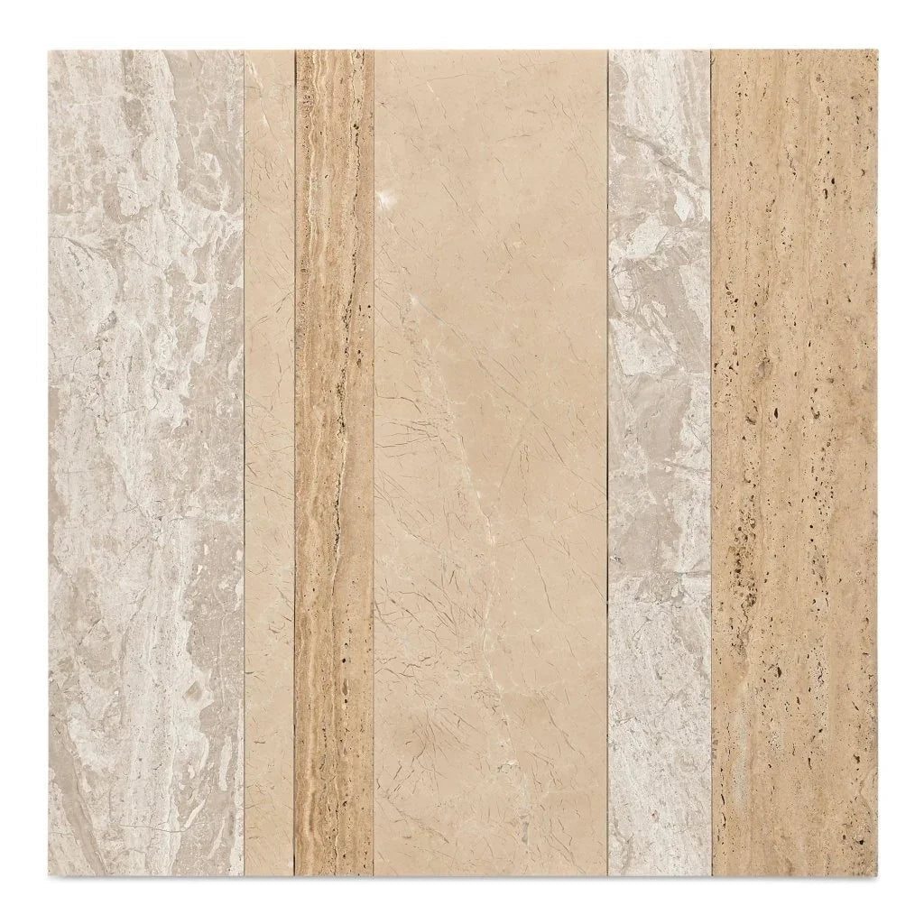 Rosa Marble Design Outdoor Accent Table - LOOMLAN - Moe's Home - Outdoor Side Tables