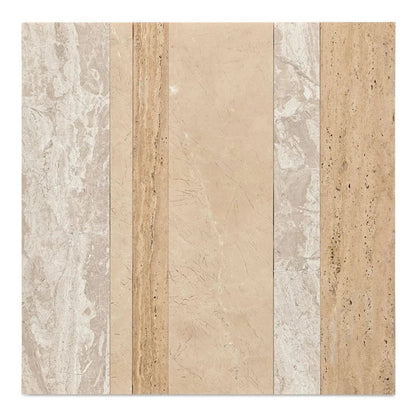 Rosa Marble Design Outdoor Accent Table - LOOMLAN - Moe's Home - Outdoor Side Tables