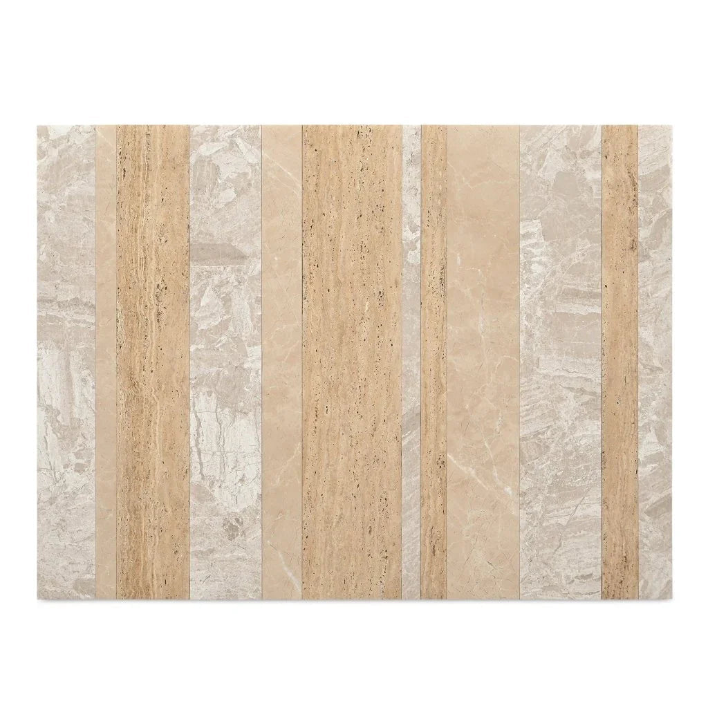 Rosa Rosso Levanto Marble Outdoor Coffee Table-Outdoor Coffee Tables-Moe's Home-LOOMLAN