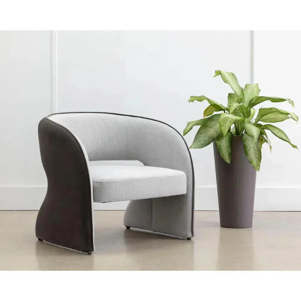 Rosalia Fabric Lounge Chair - LOOMLAN - SUNPAN - Club Chairs