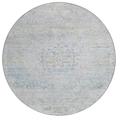 Rosantha Beige Washable Indoor - Outdoor Rug - LOOMLAN - LOOMLAN Rugs - Outdoor Rugs