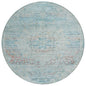 Rosantha Blue Washable Indoor - Outdoor Rug - LOOMLAN - LOOMLAN Rugs - Outdoor Rugs