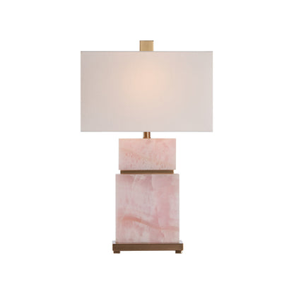 Rose Marble Table Lamp