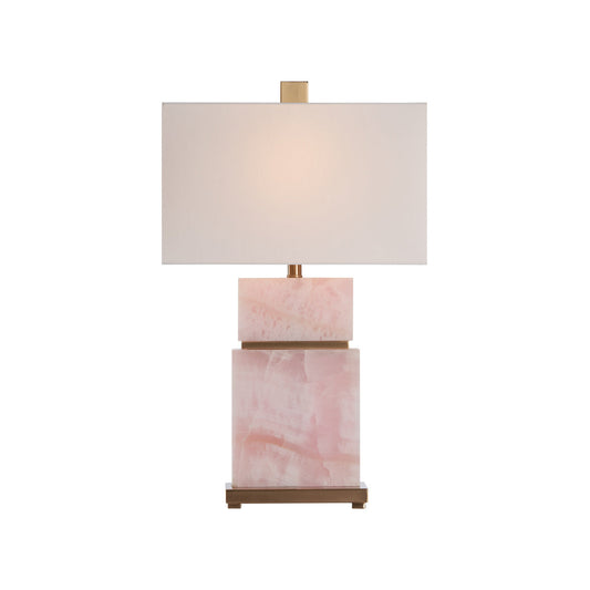 Rose Marble Table Lamp