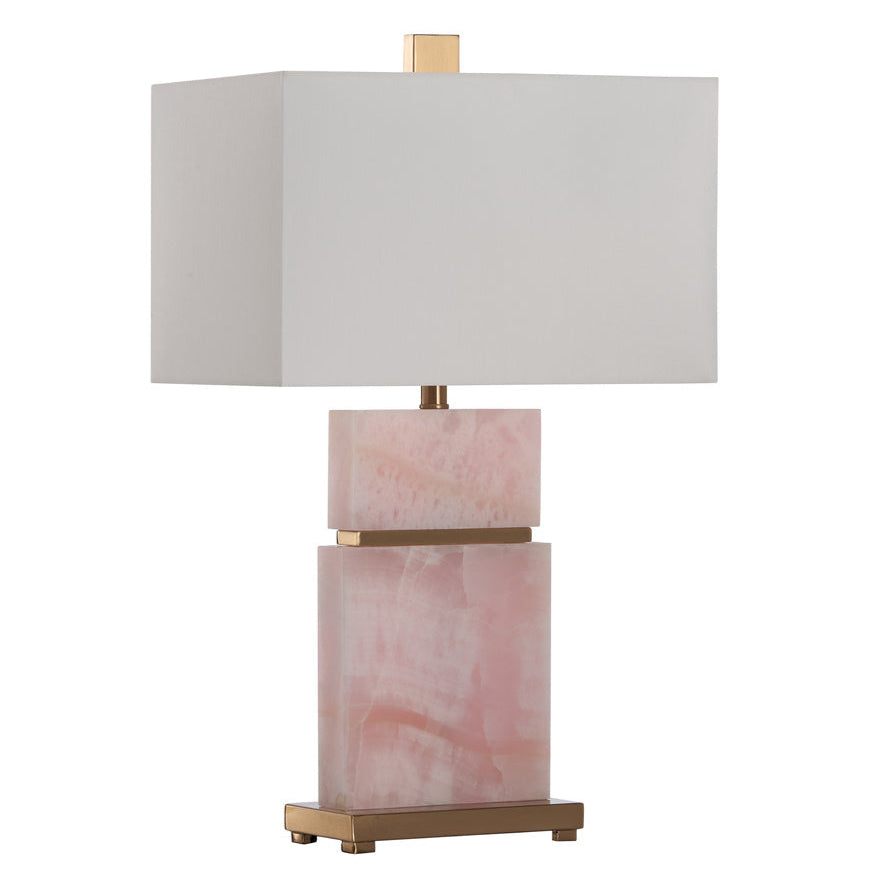 Rose Marble Table Lamp