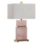 Rose Marble Table Lamp