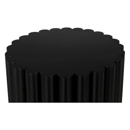 Rose Steel Round Coffee Table - LOOMLAN - Noir - Coffee Tables