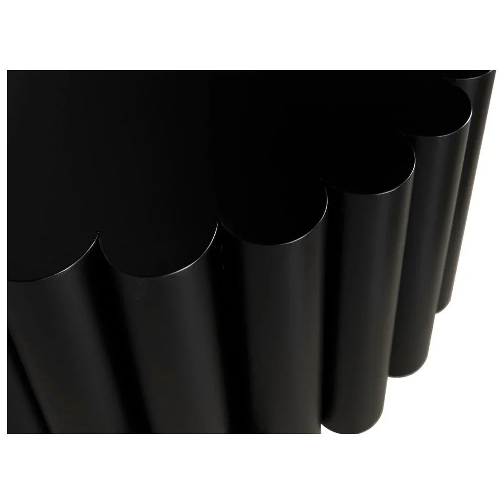 Rose Steel Round Coffee Table - LOOMLAN - Noir - Coffee Tables