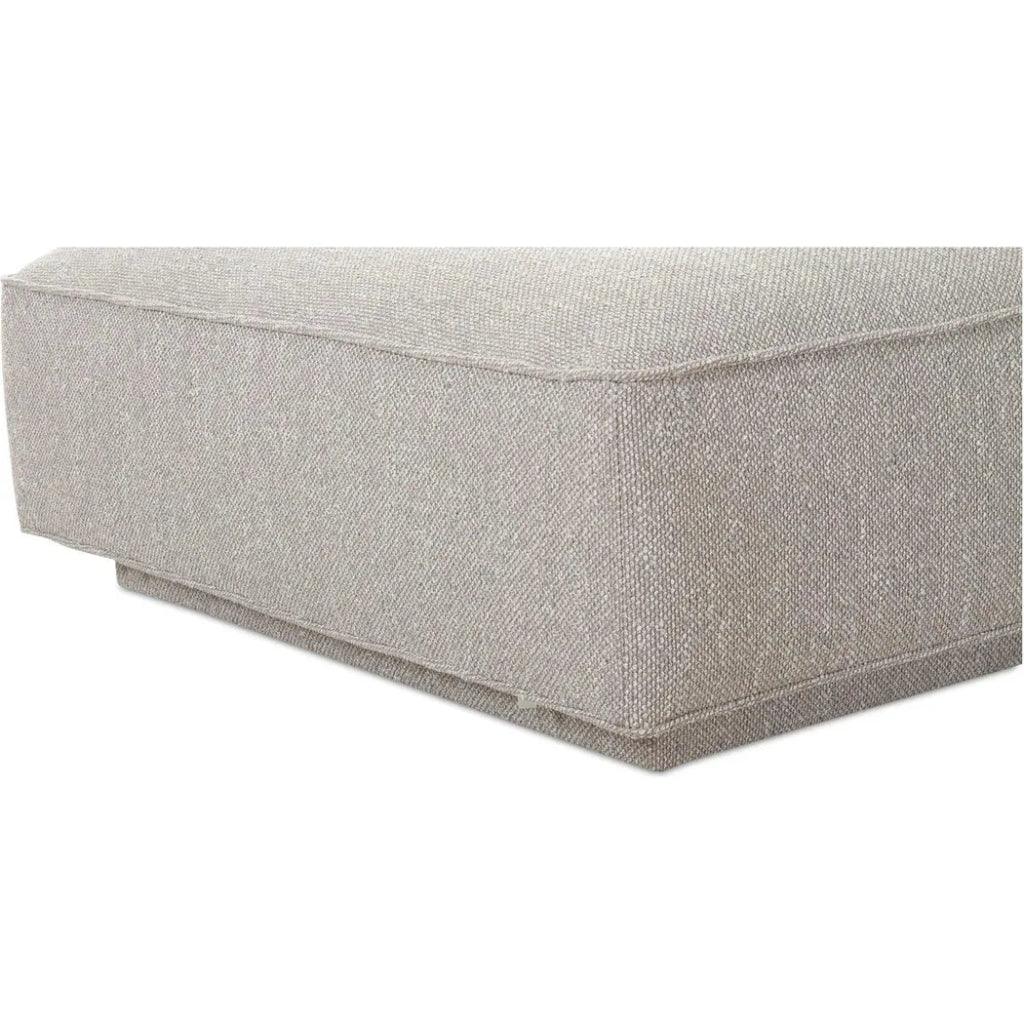 Rosello Performance Fabric Ottoman - LOOMLAN - Moe's Home - Ottomans