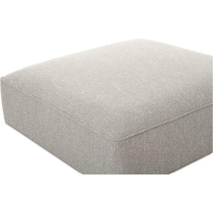 Rosello Performance Fabric Ottoman - LOOMLAN - Moe's Home - Ottomans