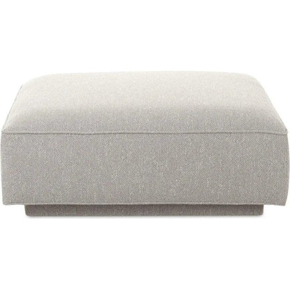 Rosello Performance Fabric Ottoman - LOOMLAN - Moe's Home - Ottomans