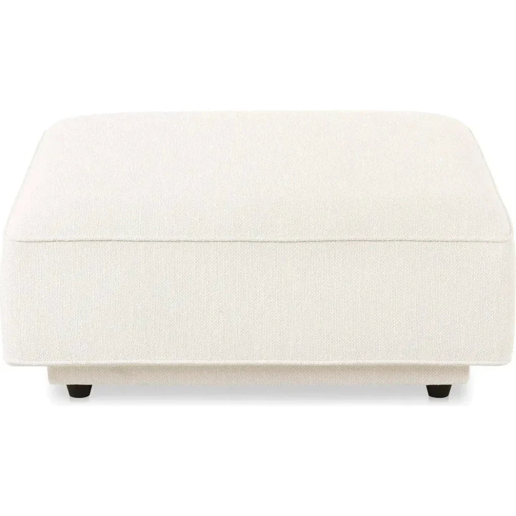 Rosello Performance Fabric Ottoman - LOOMLAN - Moe's Home - Ottomans