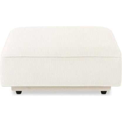 Rosello Performance Fabric Ottoman - LOOMLAN - Moe's Home - Ottomans
