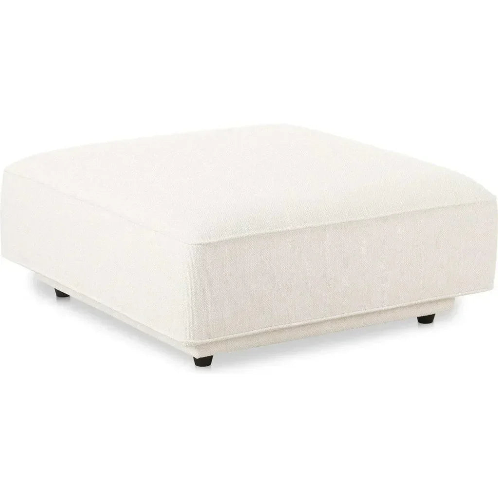 Rosello Performance Fabric Ottoman - LOOMLAN - Moe's Home - Ottomans