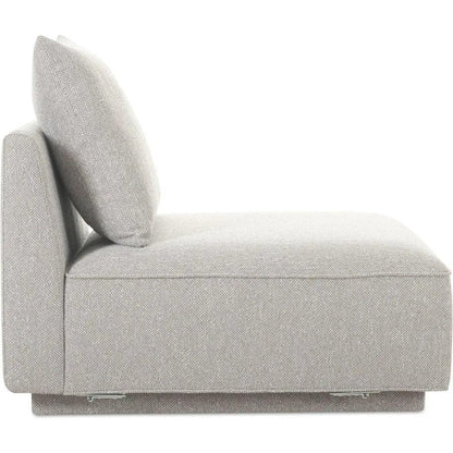 Rosello Performance Fabric Slipper Chair-Modular Sofas-Moe's Home-LOOMLAN