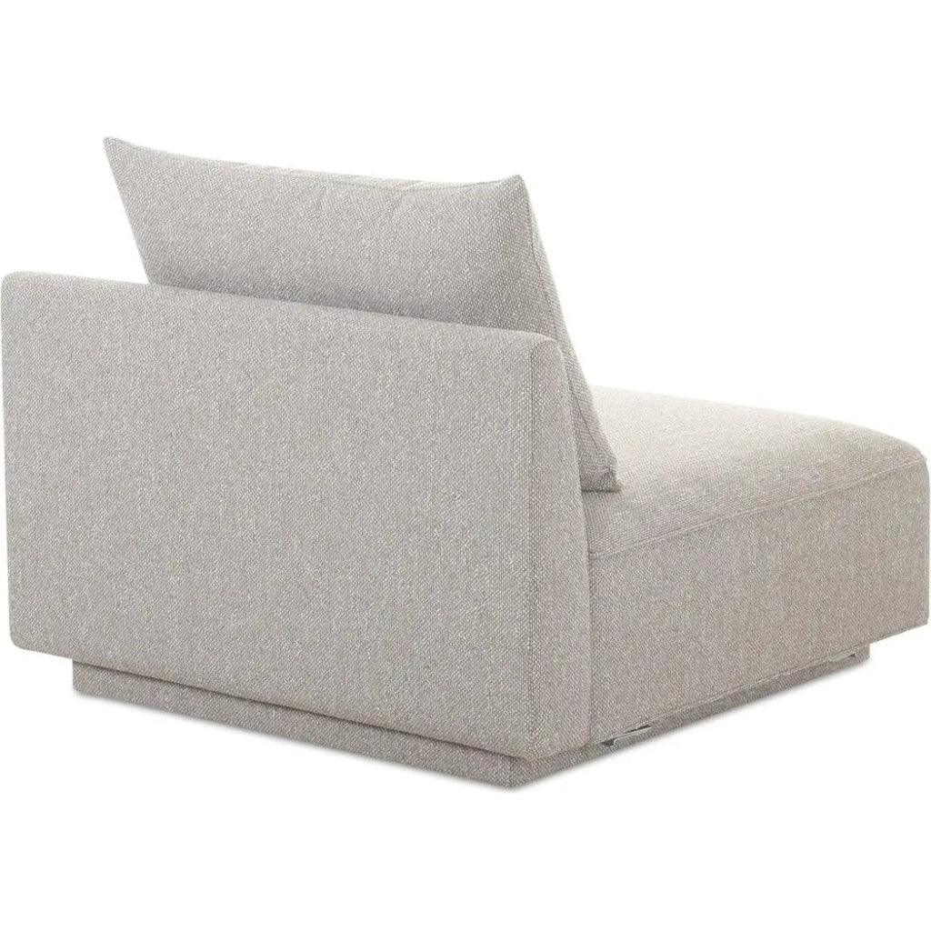Rosello Performance Fabric Slipper Chair-Modular Sofas-Moe's Home-LOOMLAN