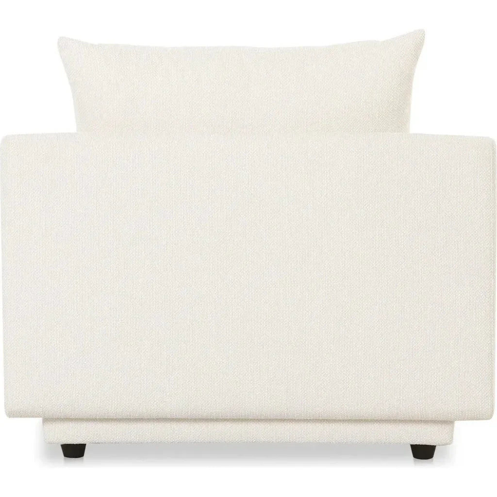 Rosello Performance Fabric Slipper Chair-Modular Sofas-Moe's Home-LOOMLAN