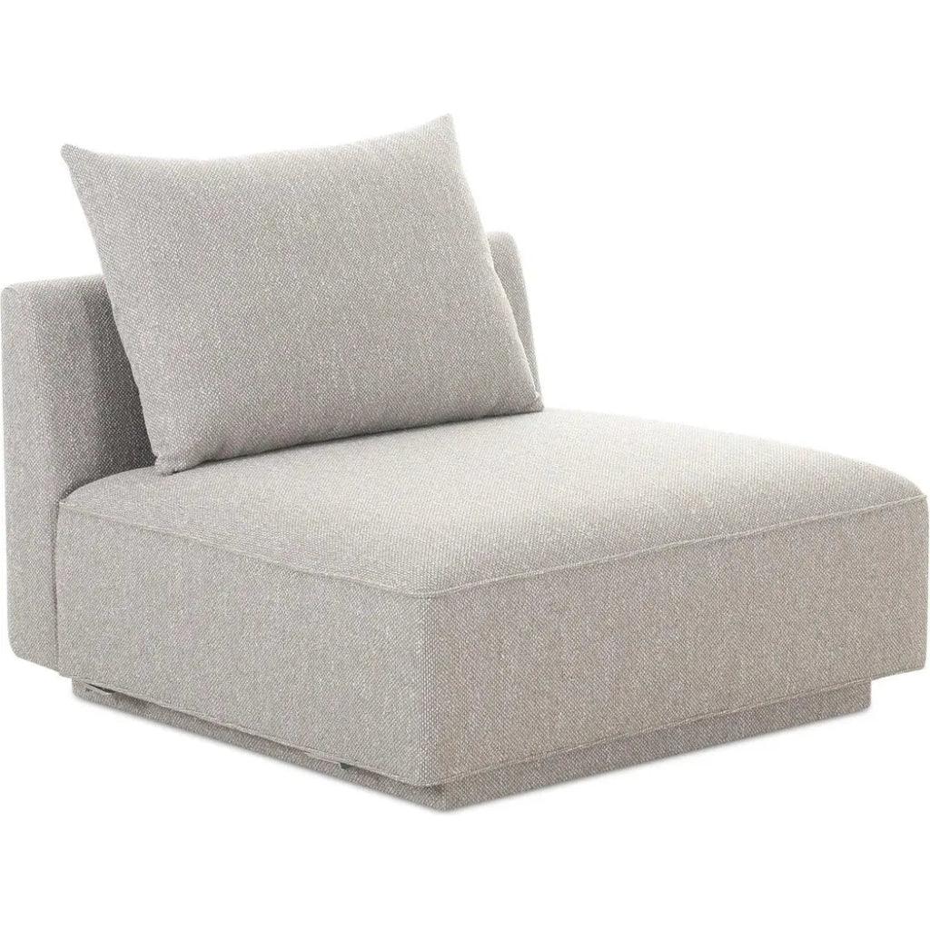 Rosello Performance Fabric Slipper Chair-Modular Sofas-Moe's Home-LOOMLAN