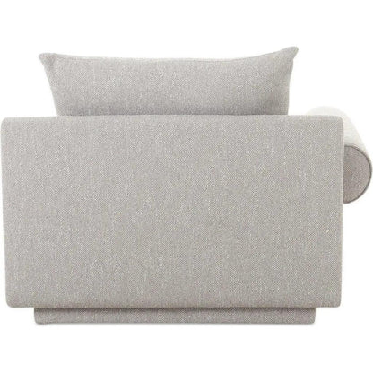 Rosellow Performance Fabric Left Arm Facing Chair-Modular Sofas-Moe's Home-LOOMLAN
