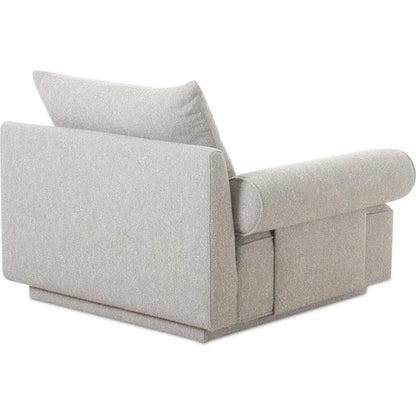 Rosellow Performance Fabric Left Arm Facing Chair-Modular Sofas-Moe's Home-LOOMLAN