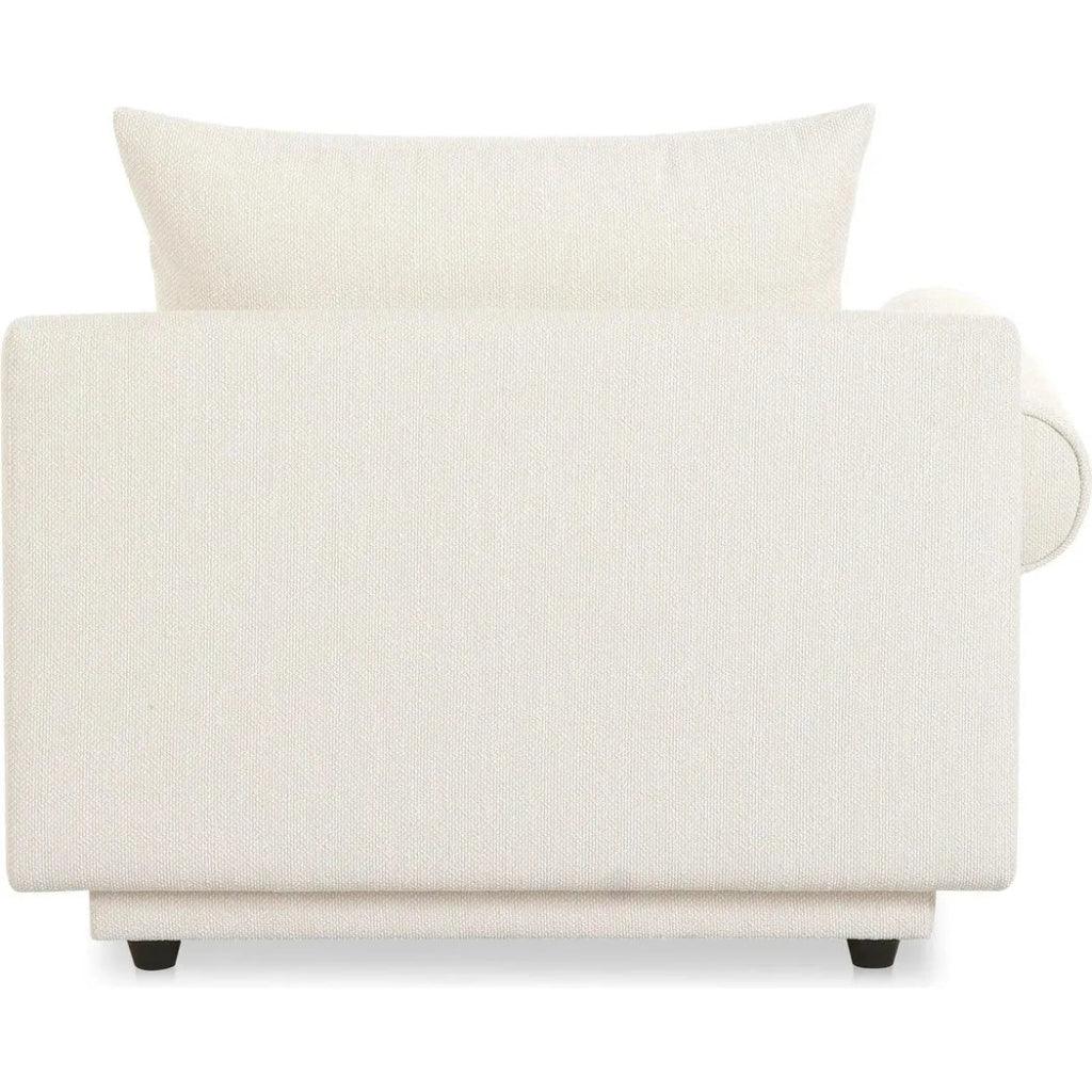 Rosellow Performance Fabric Left Arm Facing Chair-Modular Sofas-Moe's Home-LOOMLAN