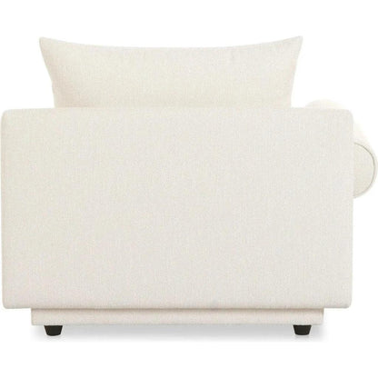 Rosellow Performance Fabric Left Arm Facing Chair-Modular Sofas-Moe's Home-LOOMLAN