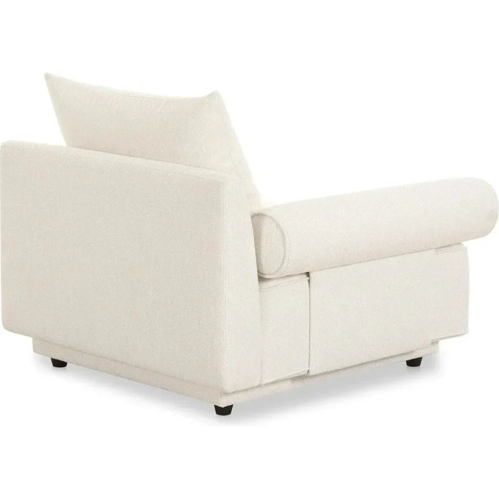 Rosellow Performance Fabric Left Arm Facing Chair-Modular Sofas-Moe's Home-LOOMLAN