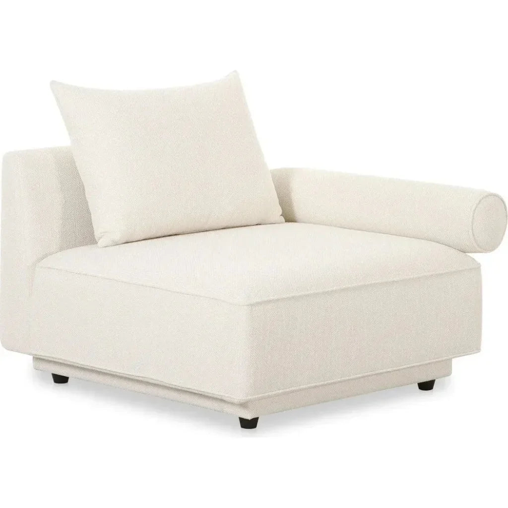 Rosellow Performance Fabric Left Arm Facing Chair-Modular Sofas-Moe's Home-LOOMLAN