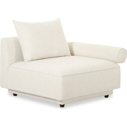 Rosellow Performance Fabric Left Arm Facing Chair-Modular Sofas-Moe's Home-LOOMLAN
