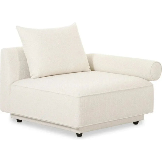 Rosellow Performance Fabric Left Arm Facing Chair-Modular Sofas-Moe's Home-LOOMLAN