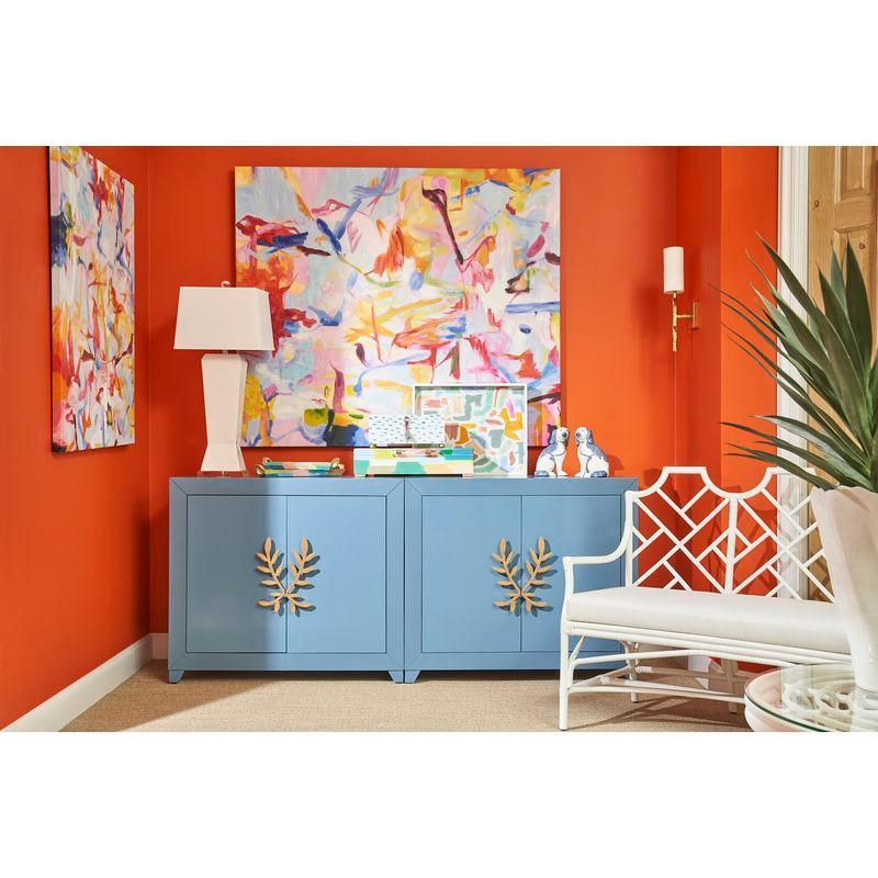 Rosie Hand - Painted Wood Tray - LOOMLAN - Chelsea House - Trays