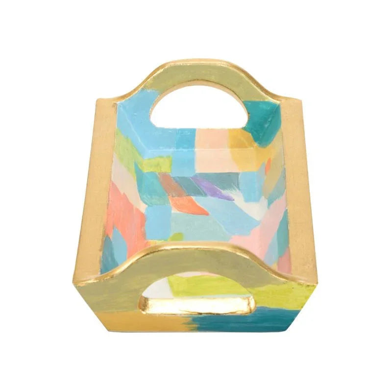 Rosie Hand - Painted Wood Tray - LOOMLAN - Chelsea House - Trays