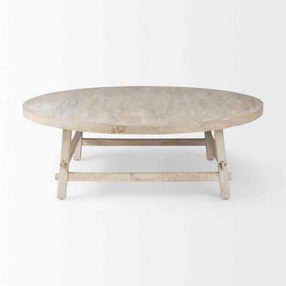 Rosie Wooden Round Coffee Table