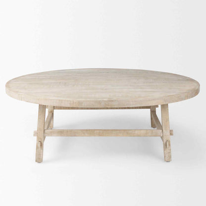 Rosie Wooden Round Coffee Table
