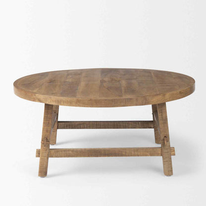 Rosie Wooden Round Coffee Table
