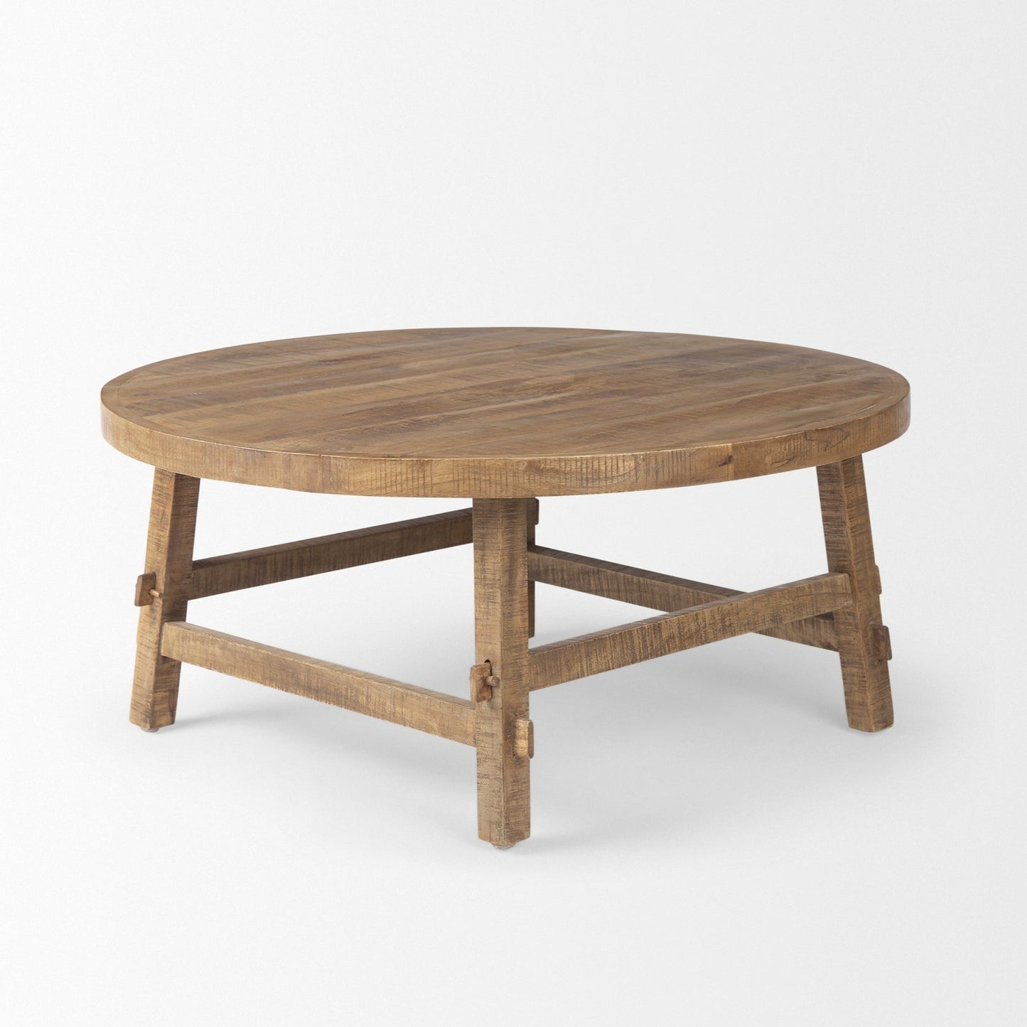 Rosie Wooden Round Coffee Table