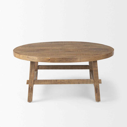 Rosie Wooden Round Coffee Table