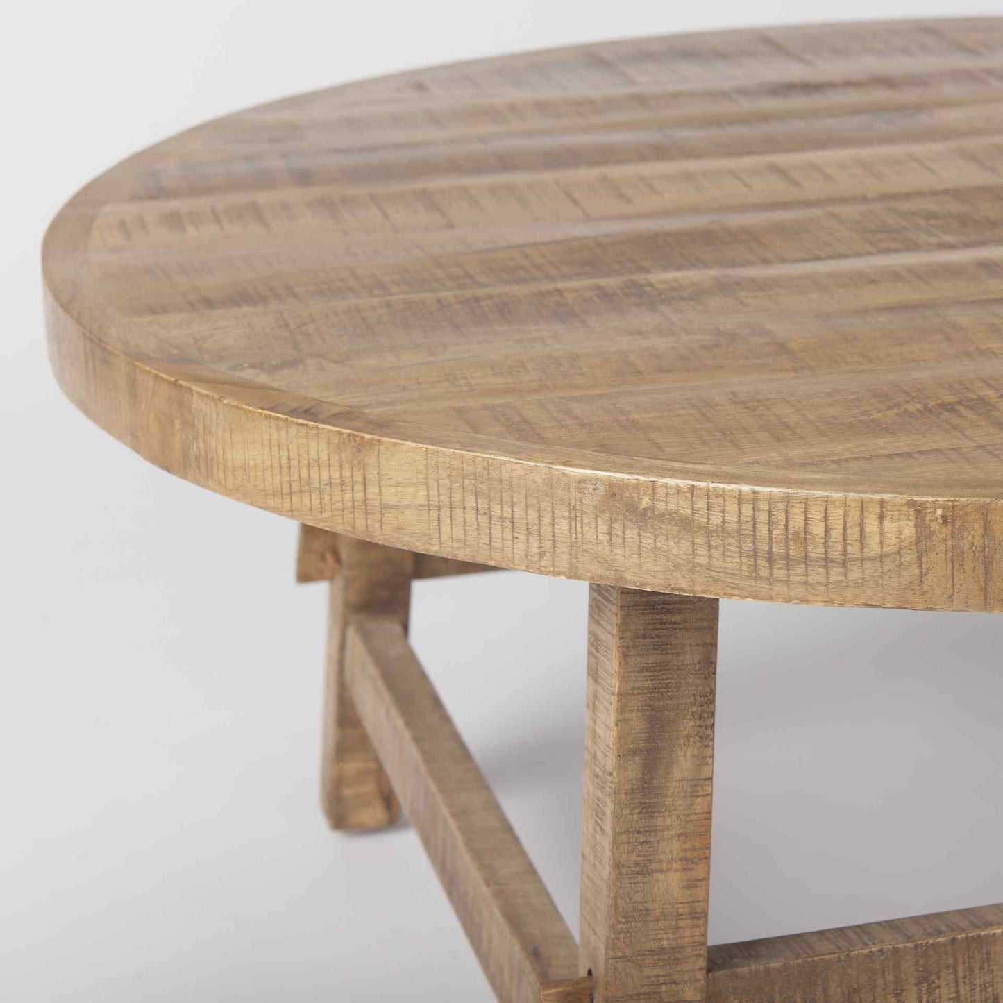 Rosie Wooden Round Coffee Table