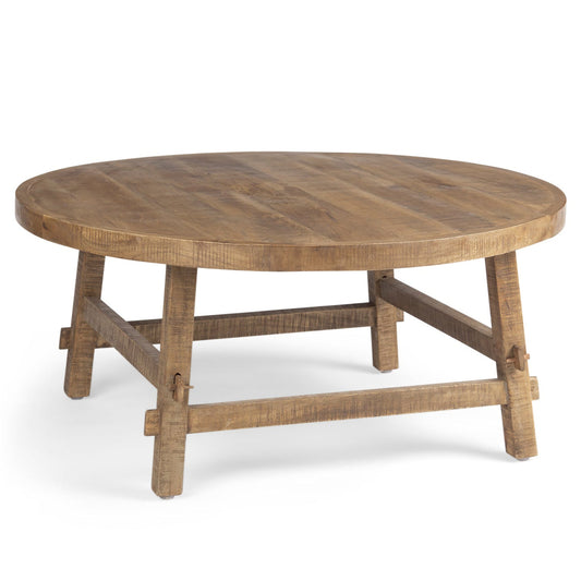 Rosie Wooden Round Coffee Table