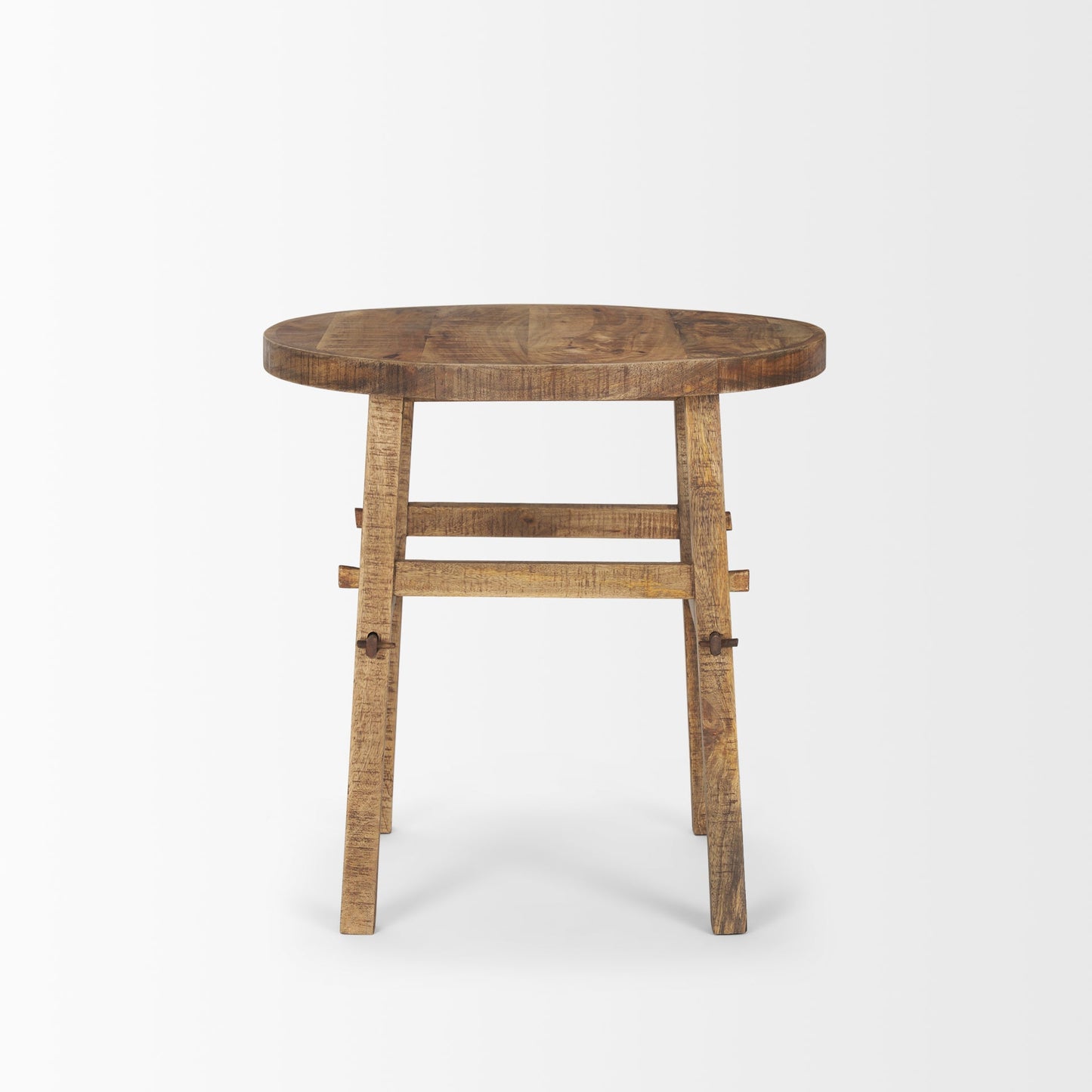 Rosie Wooden Round End Table