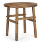 Rosie Wooden Round End Table