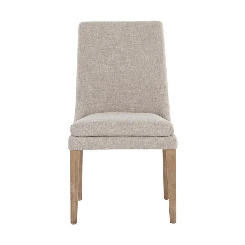 Rosine Dining Chair - Classic , Light Brown Legs - LOOMLAN - SUNPAN - Dining Chairs