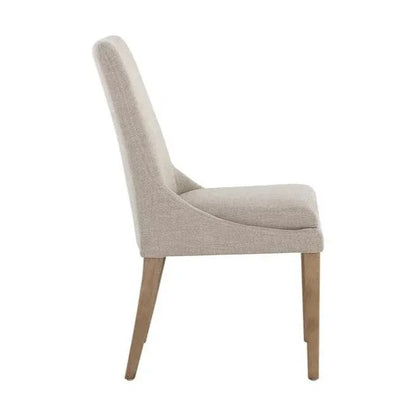 Rosine Dining Chair - Classic , Light Brown Legs - LOOMLAN - SUNPAN - Dining Chairs